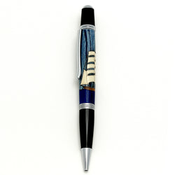 Tall Sailing Ship Inlaid Pen